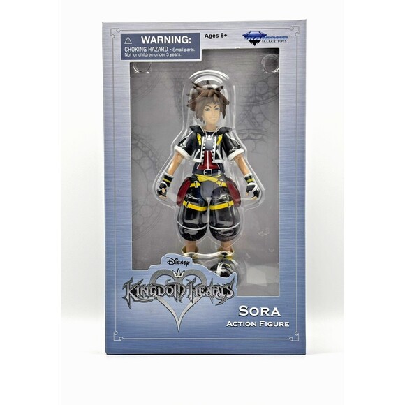 Diamond Select Sora Action Figure Disney Kingdom Hearts Series 1 Collectible New - Picture 1 of 2